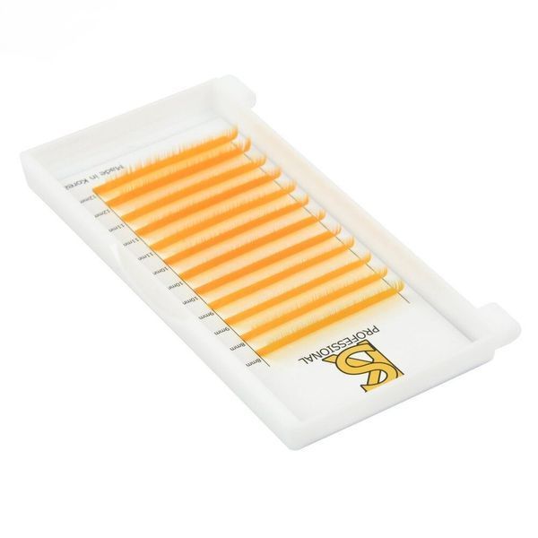 Ресницы для наращивания SK Premium Professional оранжевые 3307010C фото